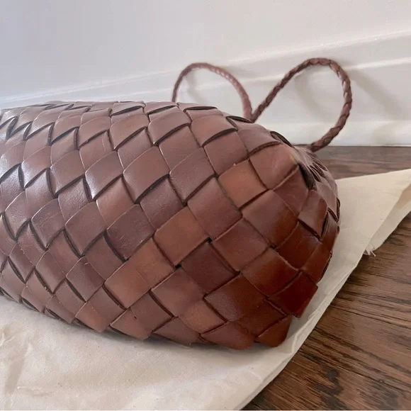 Dragon Diffusion Brown Woven Tote - Picture 8 of 14